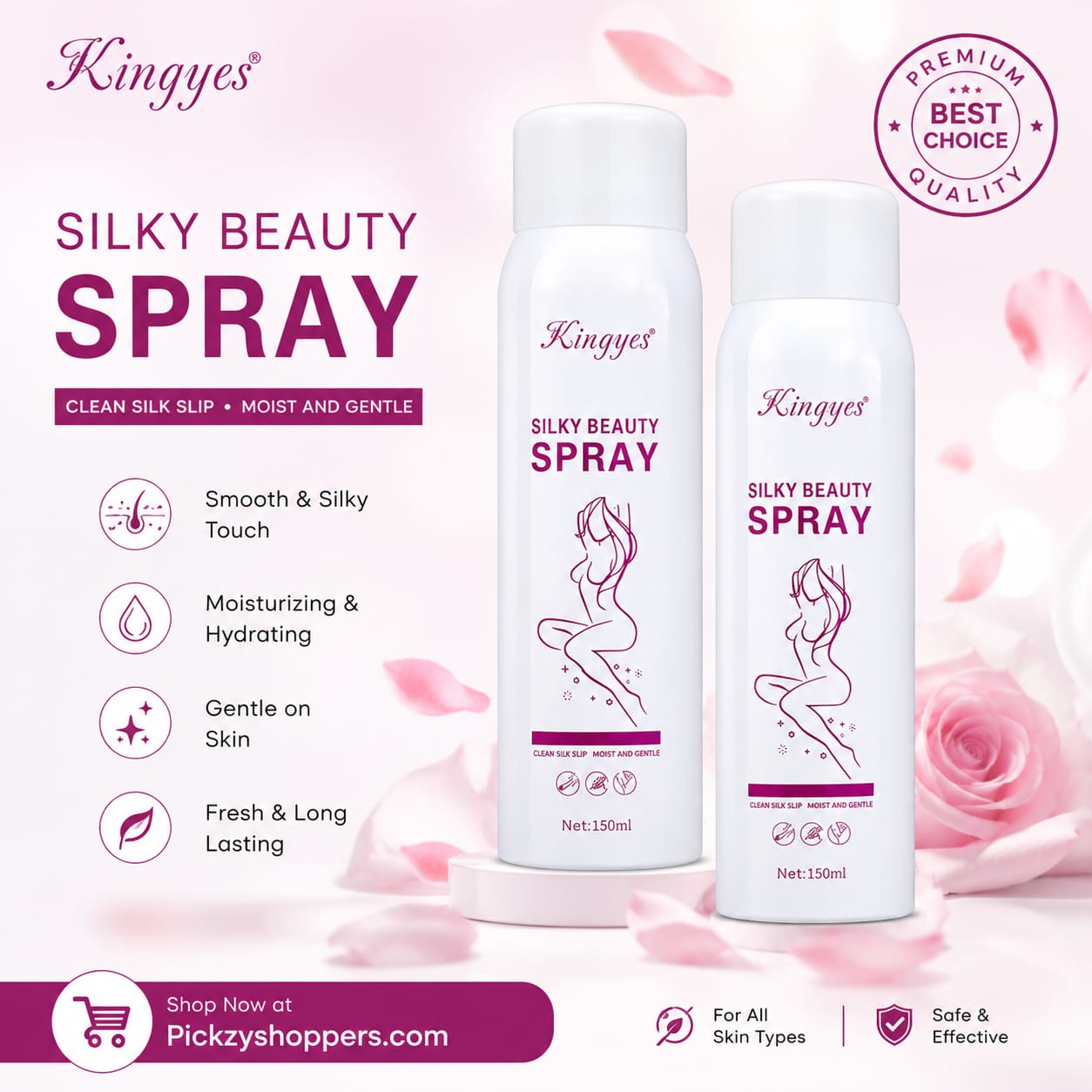 SILKY BEAUTY SPRAY – Refreshing Skin & Beauty Spray