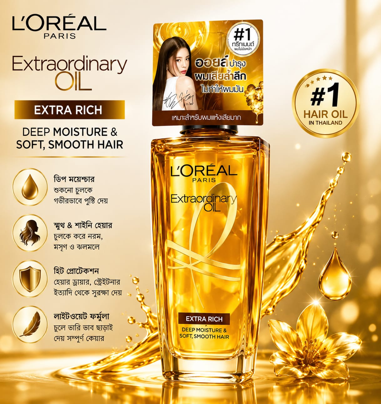 L’Oréal Paris Extraordinary Oil Hair Nourishing & Smoothing Treatment